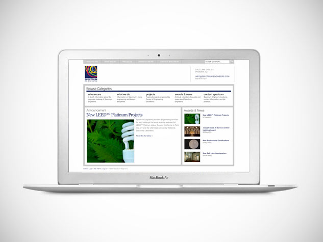 Spectrum Engineers Website