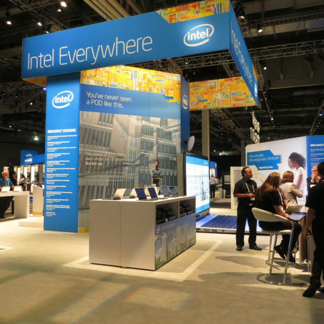 Intel Booth – HP Discover Conference